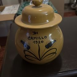 Ceramic Italian jar