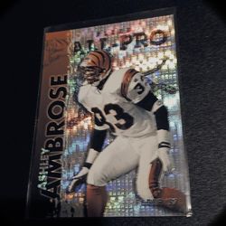 1998 Ashley Ambrose Nfl #13 Of 24 Limited Serial#