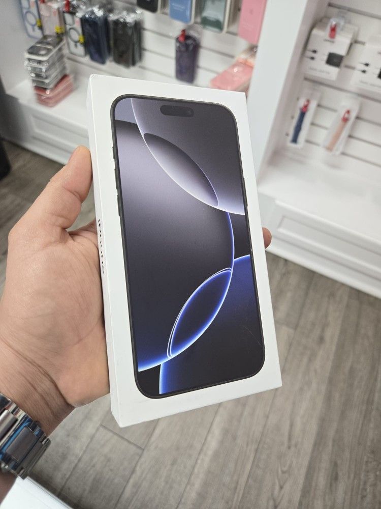 iPhone 16 Pro Max 256Gb Tmobile Only Sealed!Financing Available Only 50 Down 