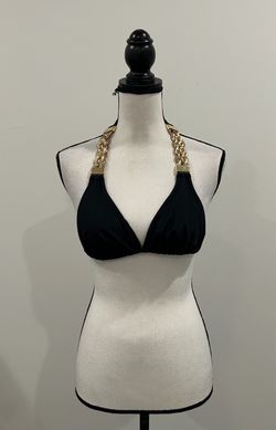 Beach Bunny Mixed Media Swim Top