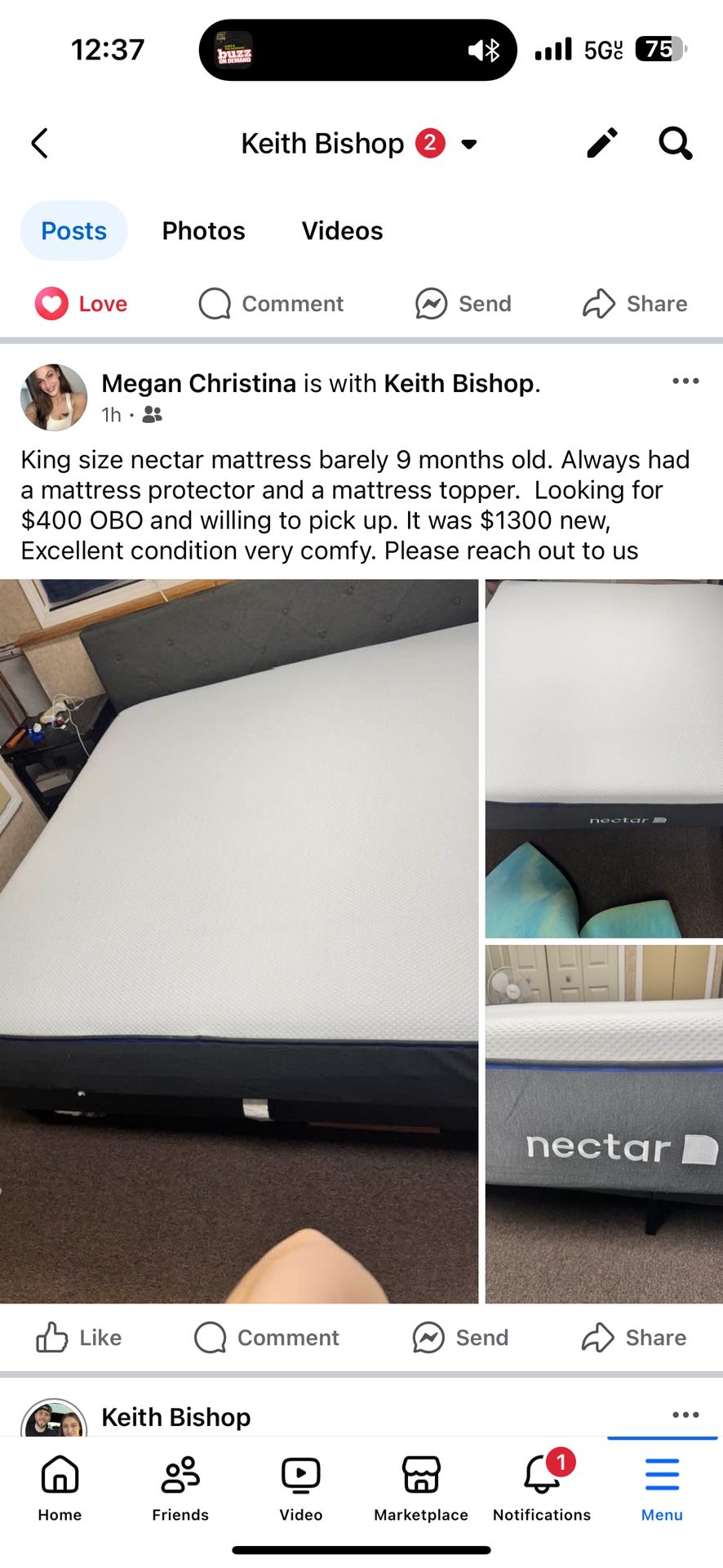 Nectar King Mattress