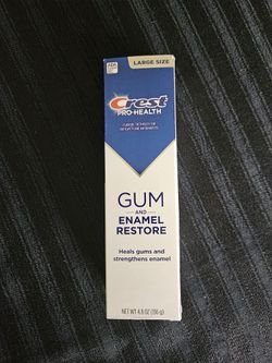Crest Pro Health Gum And Enamel Restore Toothpaste 4.8 Oz
