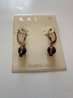 New Sterling silver earrings