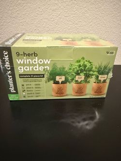 9-Herb Window Garden