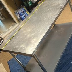 Stainless Steel Table 5 Feet 