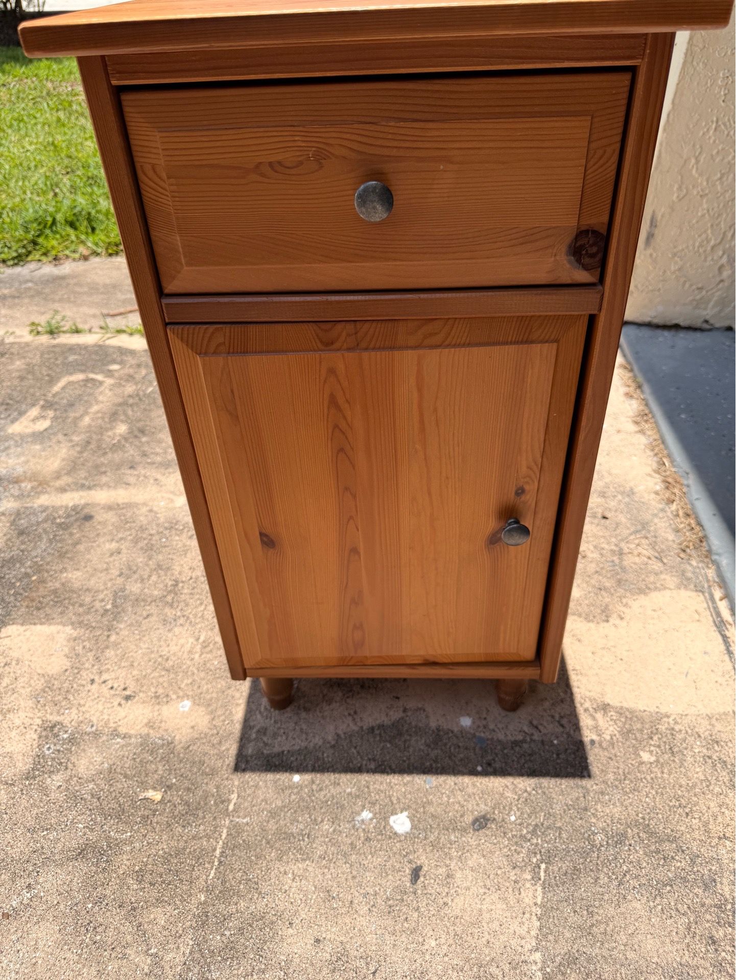 Small cabinet with drawer and shelf