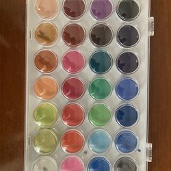 28 different water color paint kit