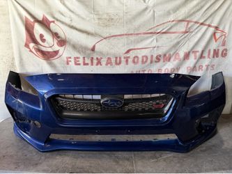 2015-2016-2017 Subaru WRX STi Front Bumper & Grille OEM