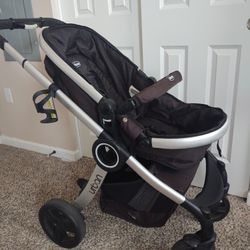 Chicco Urban Stroller, Car Seat With  Base And A Car Seat Adapter Bar 