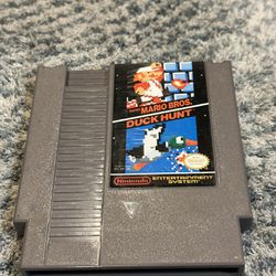 Nintendo NES Super Mario Bros. Duck Hunt Game