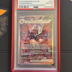 PSA 10 Charizard Paldean Fates 