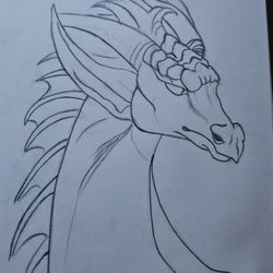 A Dragon Drawing 