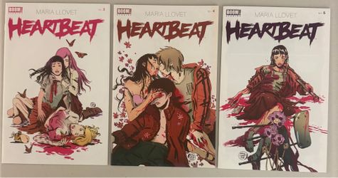 Boom Studios HeartBeat 3 issue comic book lot