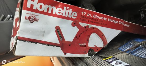 17 inch electric hedge trimmer