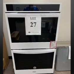 WHIRLPOOL 10 CU. FT. 30" ELECTRIC SMART DOUBLE WALL OVENS WHITE MODEL WOD51EC0HS (NEW NO BOX)