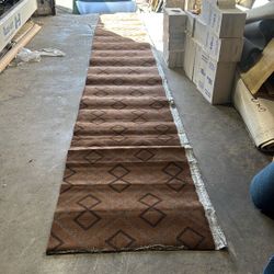 Brown Aztec Carpet $50