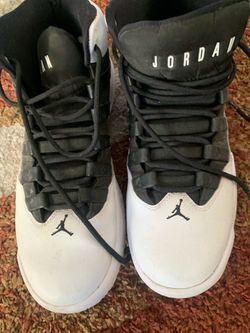 Jordan High-Top Sneakers Black and White