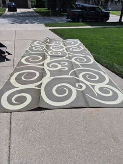 Large outdoor camping rug