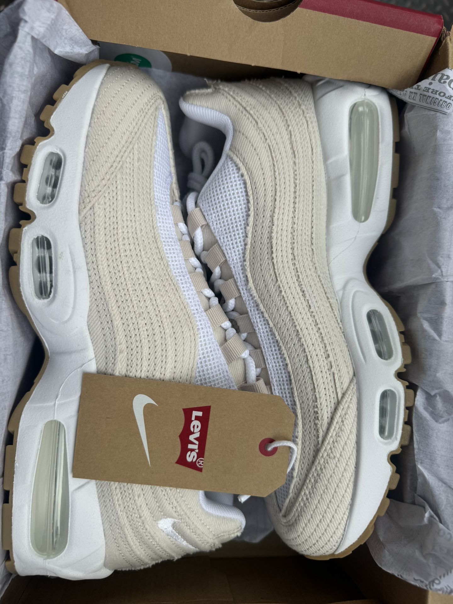 Nike X levi airmax 95 Size 8.5 $280