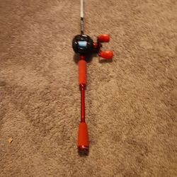 A Abu Garcia Black Max On A Sougayilang Almost New A 6 Ft Rod