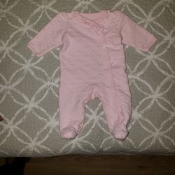 Carter's Baby Girl Heart Footie