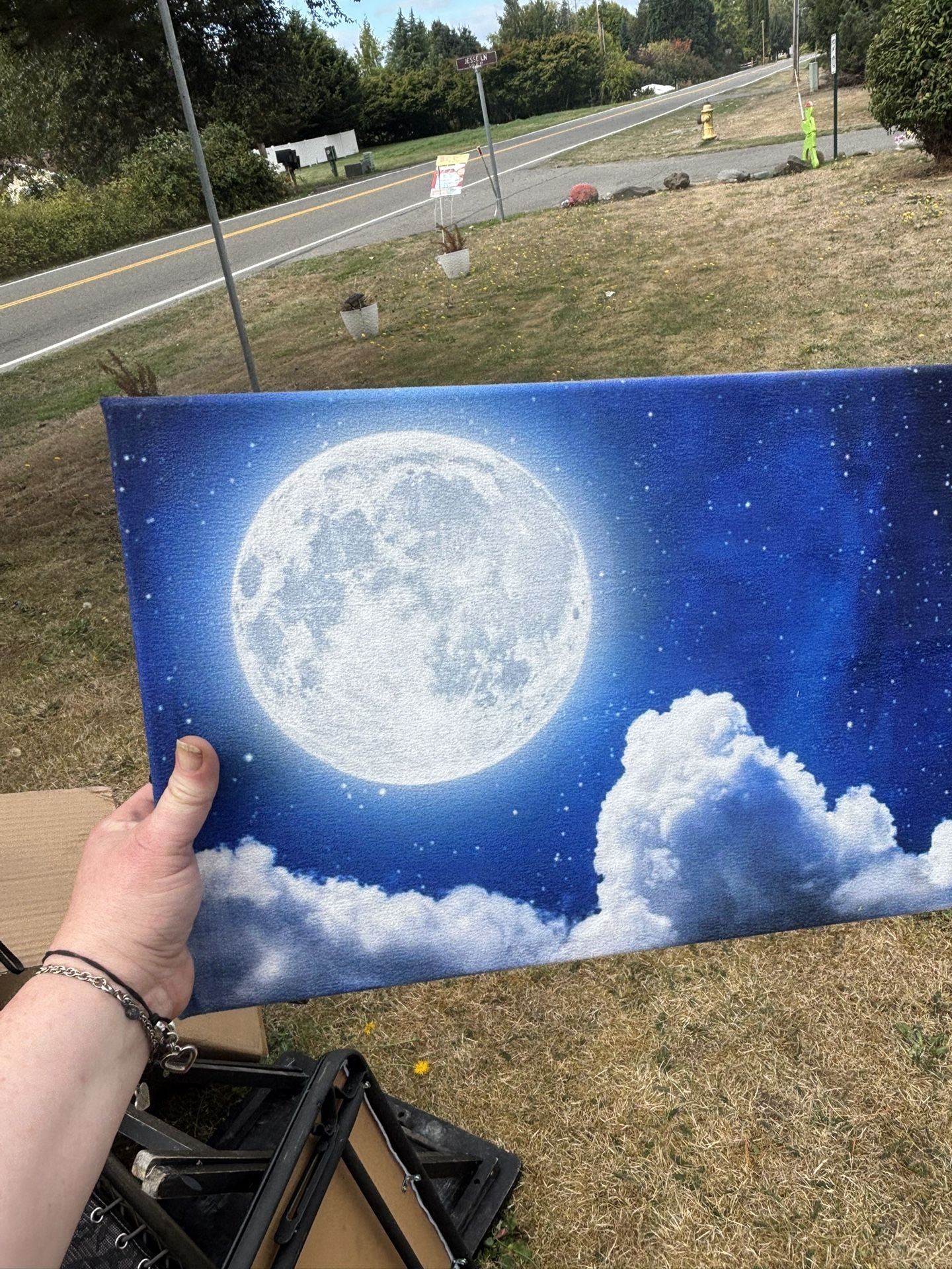 Long Art Work Of The Moon