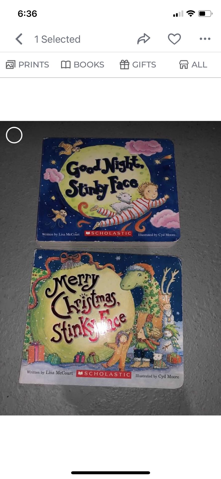 Stinky Face Board Books