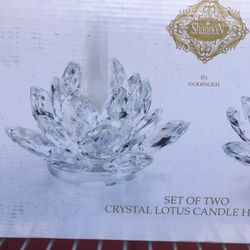 Crystal Candle Holders