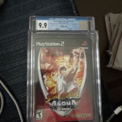 Street Fighter Alpha Anthology PS2 CGCGRADED 9.9 A++ SEALED