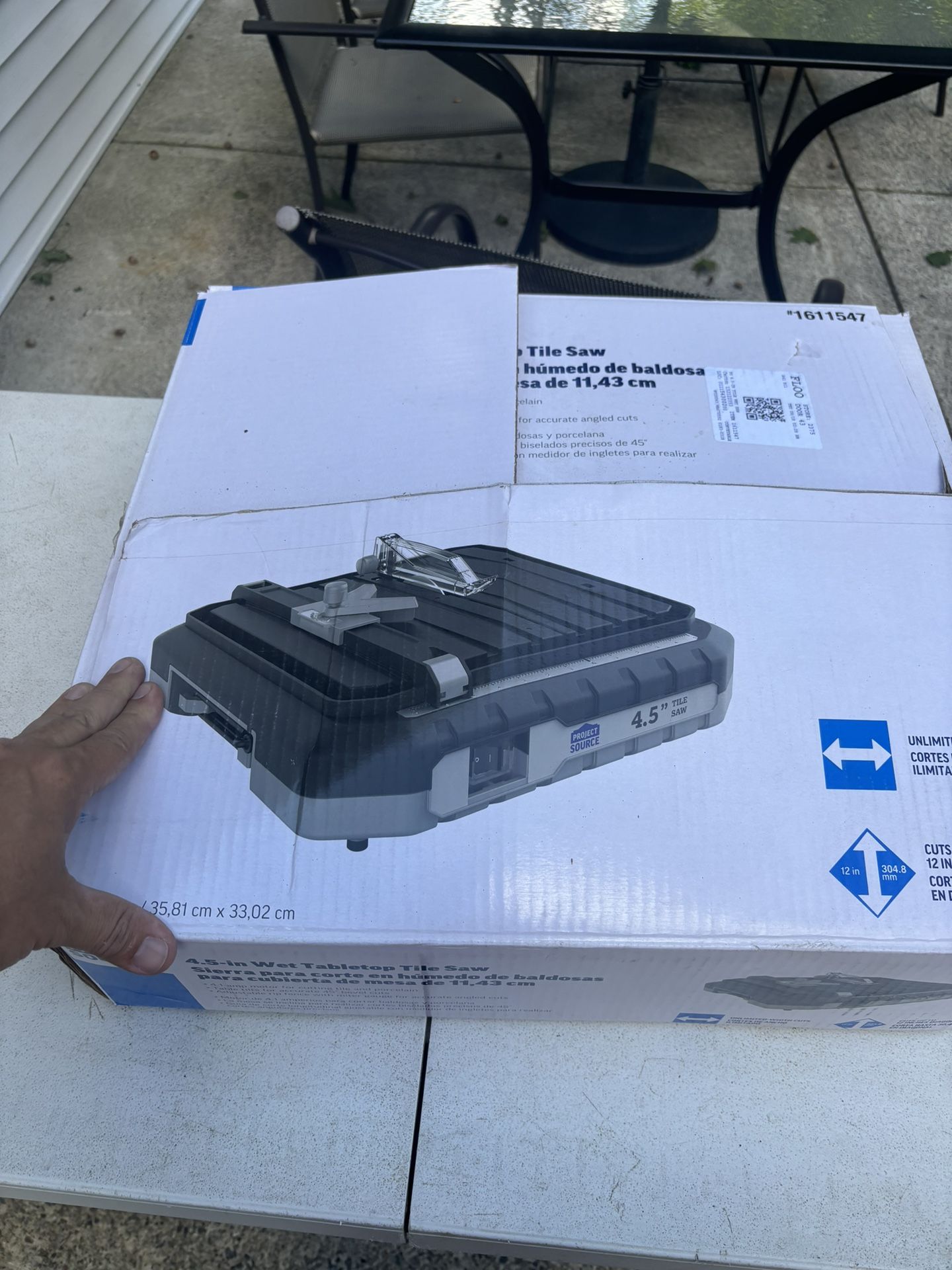 Project Source 4.1-Amp 4.5-in-Blade Corded 40$$
