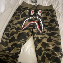 Authentic Brand New Bape Sweatpants 2xl 