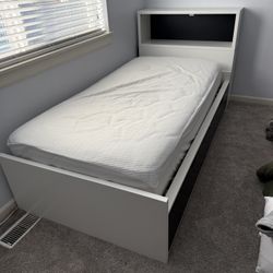 Twin Bed Frame And Mattress Included