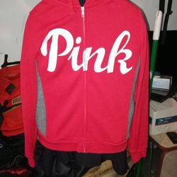 Victoria's Secret Love Pink Hoodie Zip Up