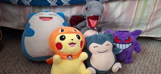 Pokémon plushies