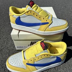 Jordan 1 Low OG SP Travis Scott Canary 