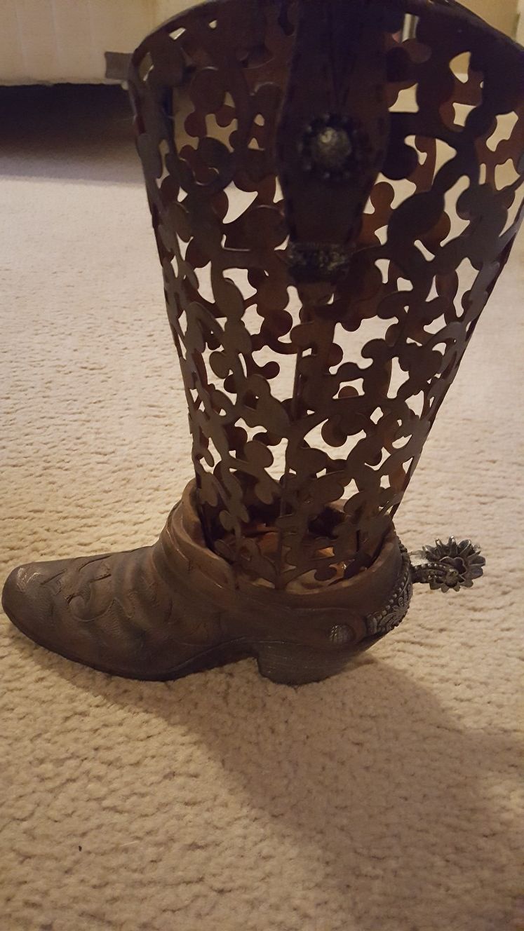 Decor cowboy boot