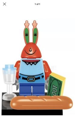 Custom Mr. crabs mini figure