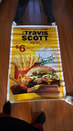Travis Scott Meal Poster
