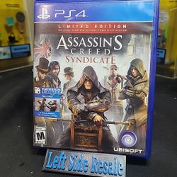Assassins Creed Syndicate Sony PlayStation 4 (PS4 2015) Tested Working 