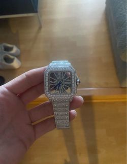 Moissanite Cartier watch