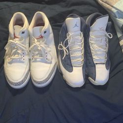 Flint 13s And white cement 3s