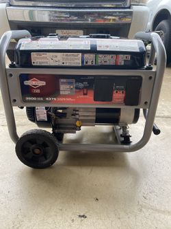 Briggs & Stratton 3500w Generator