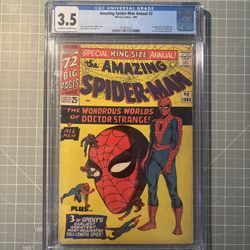 1965 Amazing Spider-Man Annual #2 (CGC 3.5)