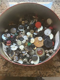 Loads of Buttons and Sewing Accessories