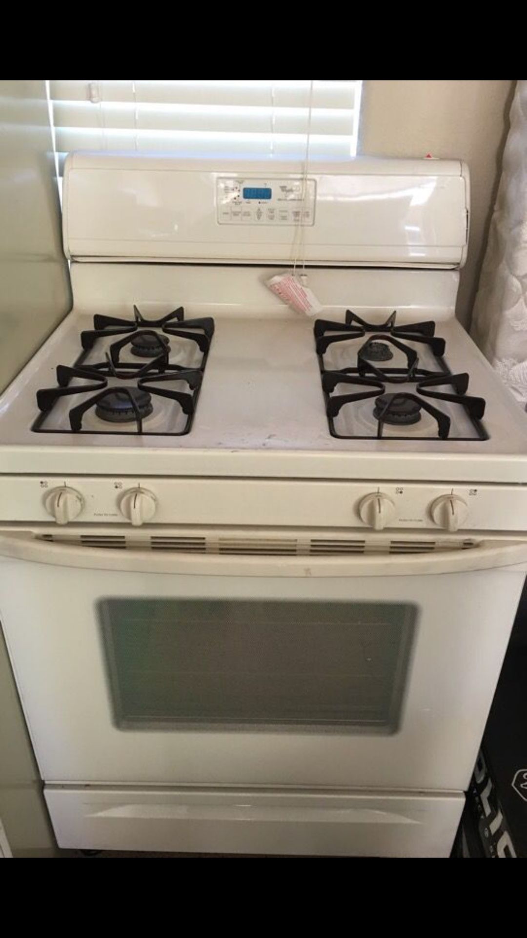 Whirlpool gas stove