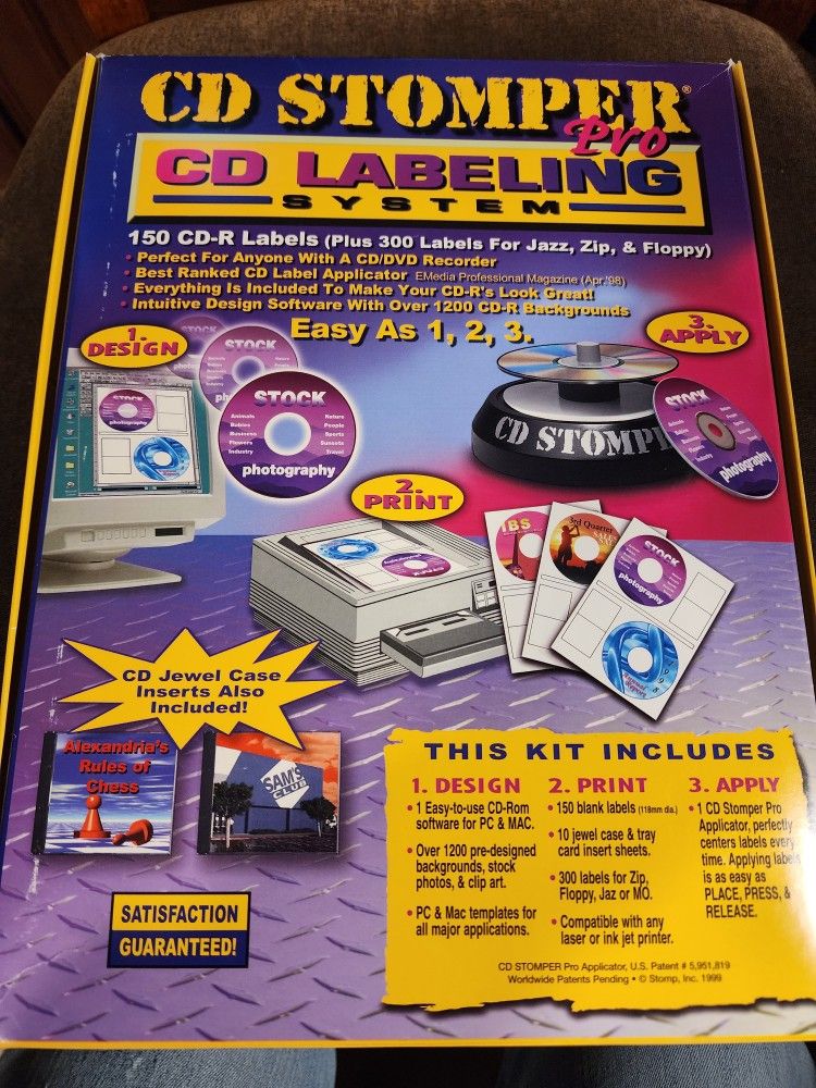 CD Stomper Labeling System