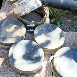 4" PVC Strongbacks & Rubber Caps 