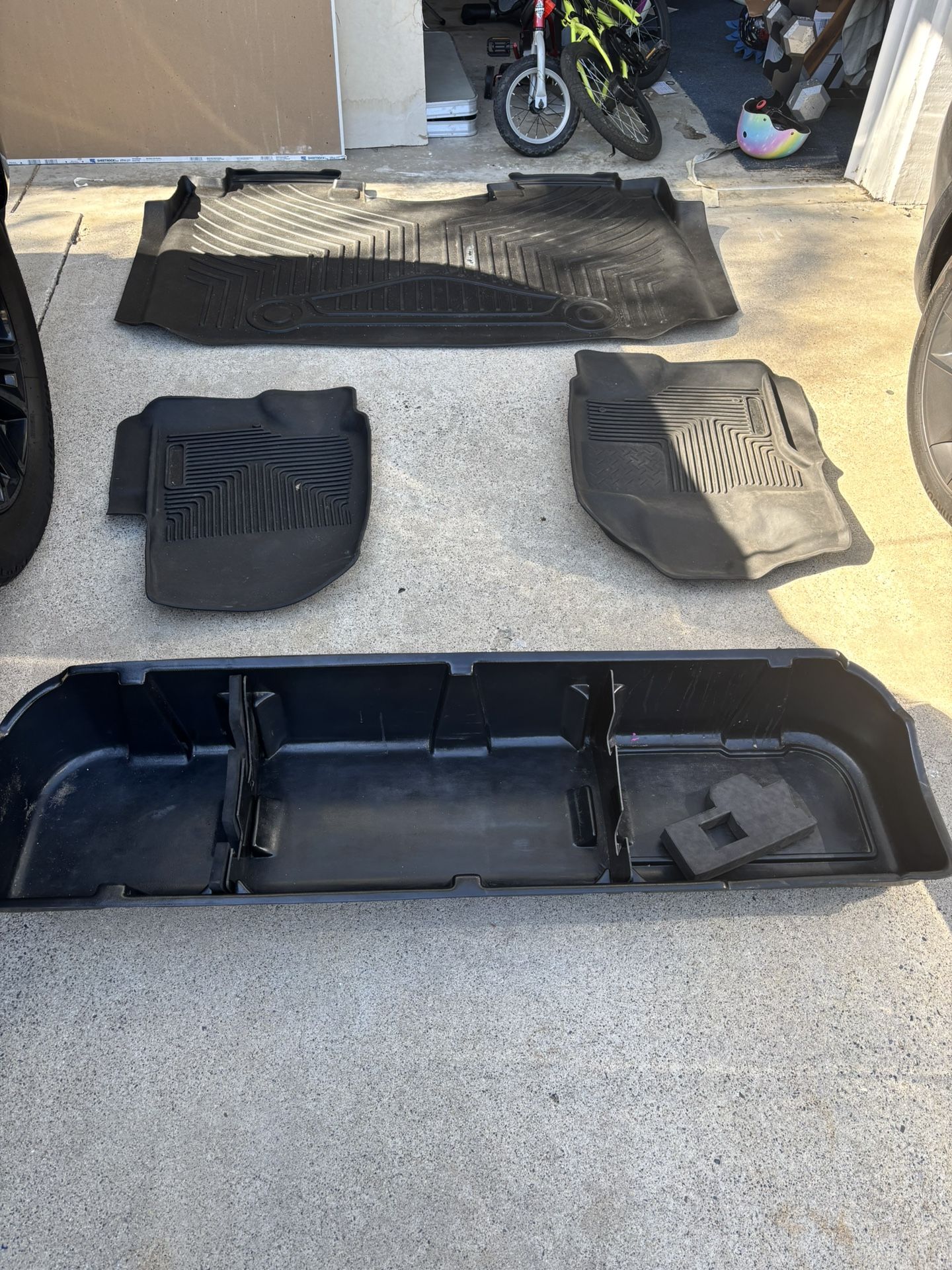 2016 F150 Floor Mats And Backseat Storage Bin
