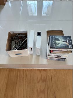 Nintendo Wii Bundle – 2 Consoles + Games + Accessories