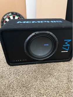 Memphis Audio M Series 12” Subwoofer & Amp Package